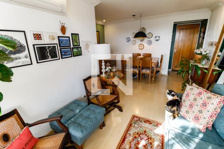 Sala de apartamento à venda com 3 quartos, 96m² em Vila Sonia, São Paulo