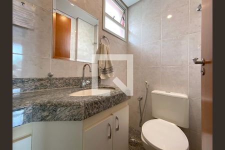 Lavabo de apartamento à venda com 3 quartos, 116m² em Sion, Belo Horizonte