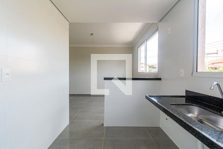Cozinha de apartamento à venda com 1 quarto, 86m² em Nova Vista, Belo Horizonte