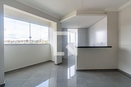 Sala/Cozinha de apartamento à venda com 2 quartos, 73m² em Nova Vista, Belo Horizonte