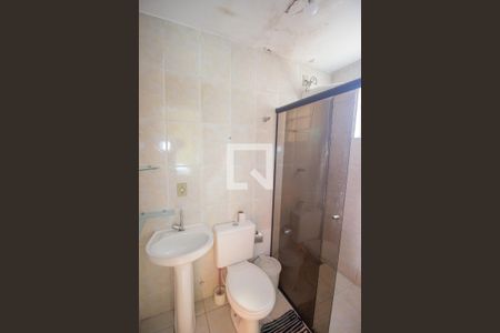 Banheiro da Suíte de casa à venda com 3 quartos, 110m² em Tres Barras, Contagem