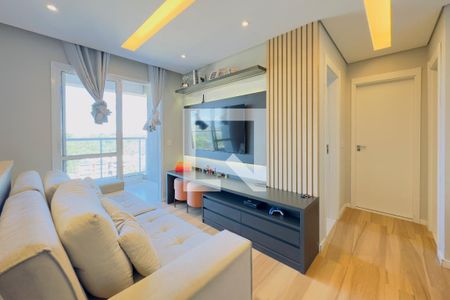Sala de apartamento para alugar com 2 quartos, 65m² em Vila Branca, Jacareí