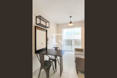 Sala de apartamento para alugar com 1 quarto, 28m² em Jardim Caravelas, São Paulo