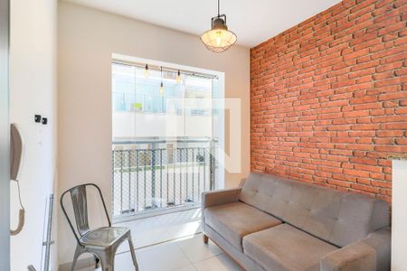 Sala de apartamento para alugar com 1 quarto, 28m² em Jardim Caravelas, São Paulo