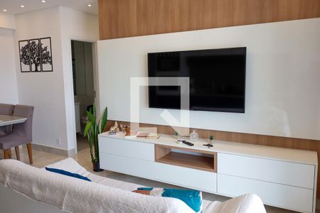 Sala de apartamento à venda com 2 quartos, 66m² em Centro, Osasco