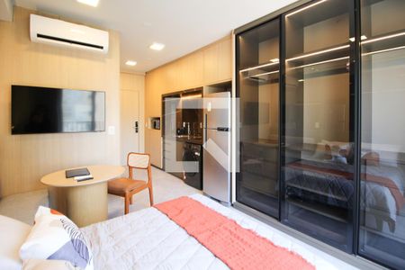 Sala/Quarto de apartamento para alugar com 1 quarto, 24m² em Vila Nova Conceição, São Paulo