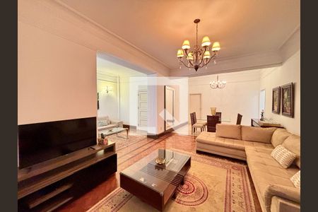 Sala de apartamento à venda com 2 quartos, 110m² em Copacabana, Rio de Janeiro