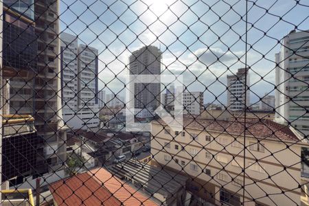 Vista da Sala de apartamento para alugar com 2 quartos, 78m² em Aviação, Praia Grande