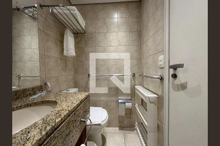 Banheiro  de kitnet/studio à venda com 1 quarto, 30m² em Perdizes, São Paulo