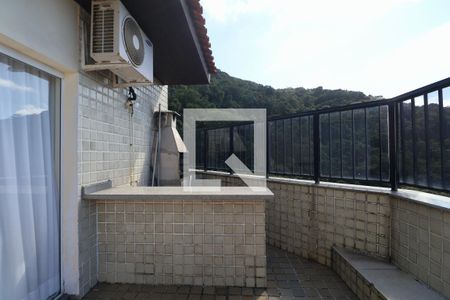 Varanda de apartamento para alugar com 4 quartos, 336m² em Barra Funda, Guarujá