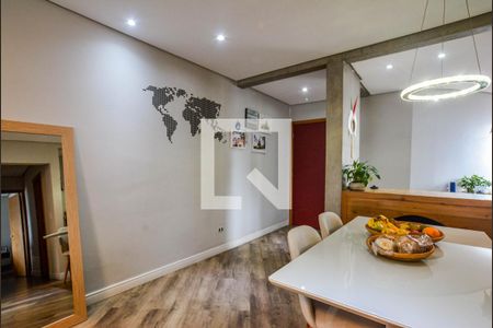 Sala de apartamento à venda com 2 quartos, 90m² em Jardim Bela Vista, Santo André