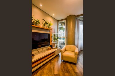 Sala de apartamento à venda com 2 quartos, 90m² em Jardim Bela Vista, Santo André