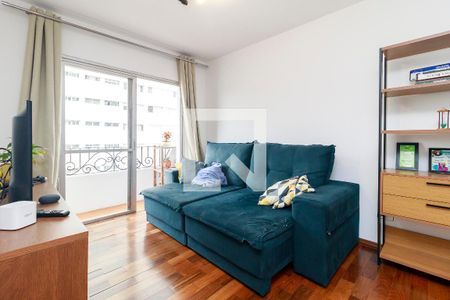 Sala de apartamento à venda com 2 quartos, 70m² em Chácara Santo Antônio (zona Sul), São Paulo