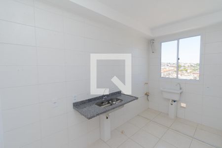 Cozinha e Área de Serviço de apartamento à venda com 2 quartos, 48m² em Novo Riacho, Contagem