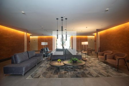 Hall de entrada de kitnet/studio para alugar com 1 quarto, 36m² em Teresópolis, Porto Alegre