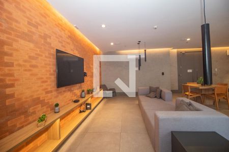 Área gourmet de kitnet/studio para alugar com 1 quarto, 36m² em Teresópolis, Porto Alegre