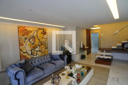 Sala de apartamento à venda com 5 quartos, 366m² em Barra da Tijuca, Rio de Janeiro