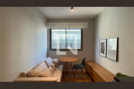 Sala de apartamento à venda com 1 quarto, 24m² em Pinheiros, São Paulo