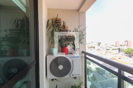 Varanda  de apartamento à venda com 2 quartos, 60m² em Chácara Santo Antônio (zona Leste), São Paulo