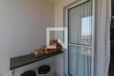 Varanda da Sala de apartamento à venda com 3 quartos, 75m² em Parque São Lucas, São Paulo