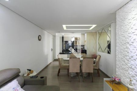 Sala de apartamento à venda com 3 quartos, 75m² em Parque São Lucas, São Paulo