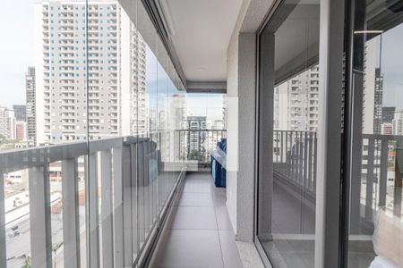 Varanda de kitnet/studio para alugar com 1 quarto, 44m² em Pinheiros, São Paulo