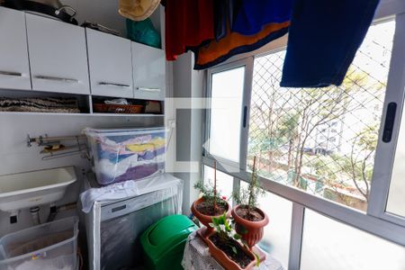 Área de Serviço de apartamento à venda com 3 quartos, 110m² em Conjunto California, Belo Horizonte