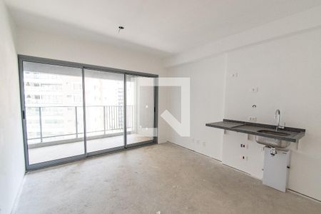 Sala/cozinha de apartamento à venda com 1 quarto, 41m² em Vila Mariana, São Paulo