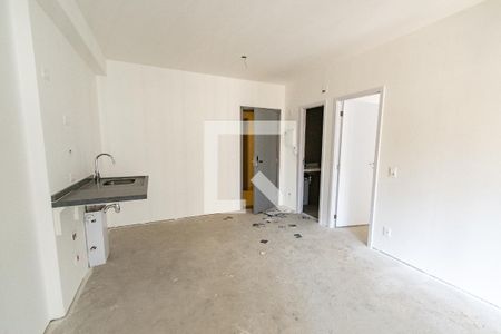 Sala/cozinha de apartamento à venda com 1 quarto, 41m² em Vila Mariana, São Paulo