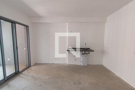 Sala/cozinha de apartamento à venda com 1 quarto, 41m² em Vila Mariana, São Paulo