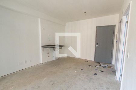 Sala/cozinha de apartamento à venda com 1 quarto, 41m² em Vila Mariana, São Paulo