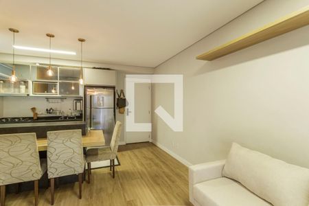 Sala de apartamento para alugar com 1 quarto, 50m² em Indianópolis, São Paulo