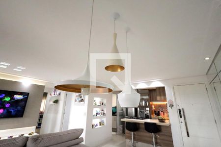 Sala  de apartamento à venda com 2 quartos, 78m² em Campestre, Santo André