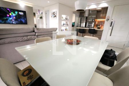 Sala  de apartamento à venda com 2 quartos, 78m² em Campestre, Santo André