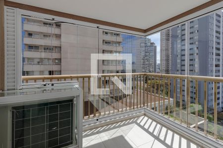 Varanda de apartamento à venda com 1 quarto, 50m² em Vila Gertrudes, São Paulo