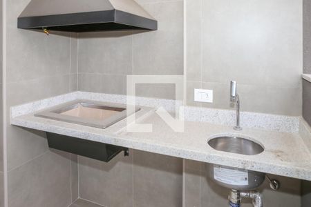 Varanda Gourmet de apartamento à venda com 3 quartos, 127m² em Vila Anastácio, São Paulo