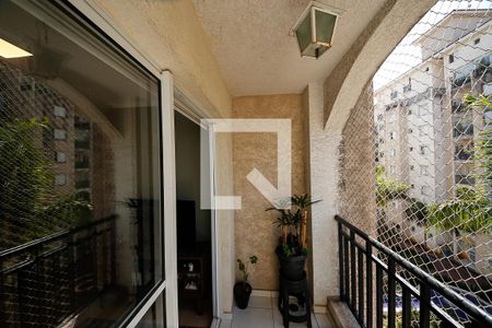 Varanda de apartamento à venda com 3 quartos, 68m² em Sítio da Figueira, São Paulo