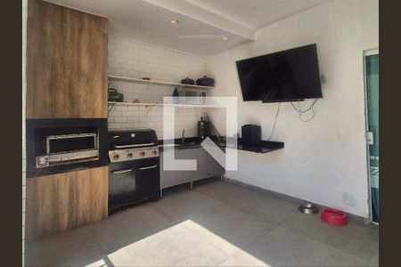 Varanda gourmet de casa de condomínio à venda com 3 quartos, 195m² em Vargem Pequena, Rio de Janeiro