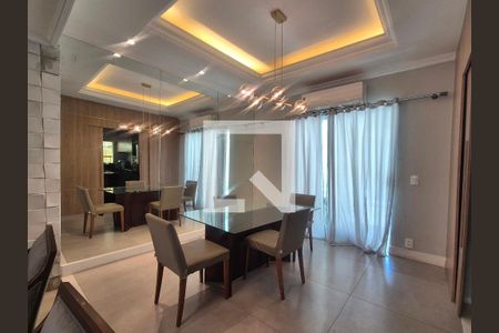 Sala de Jantar de casa de condomínio à venda com 3 quartos, 195m² em Vargem Pequena, Rio de Janeiro