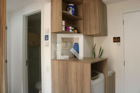 Sala e Cozinha  de apartamento para alugar com 2 quartos, 35m² em Barra Funda, São Paulo