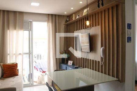Sala e Cozinha  de apartamento para alugar com 2 quartos, 35m² em Barra Funda, São Paulo