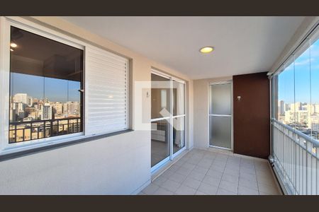 Varanda da Sala de apartamento à venda com 3 quartos, 88m² em Barra Funda, São Paulo