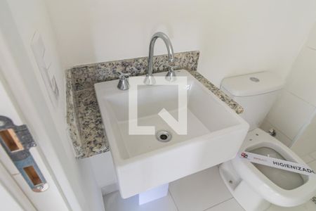 Banheiro de apartamento à venda com 1 quarto, 49m² em Jardim Esperanca, Barueri