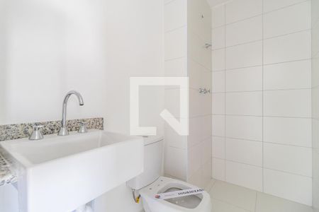 Banheiro de apartamento à venda com 1 quarto, 49m² em Jardim Esperanca, Barueri