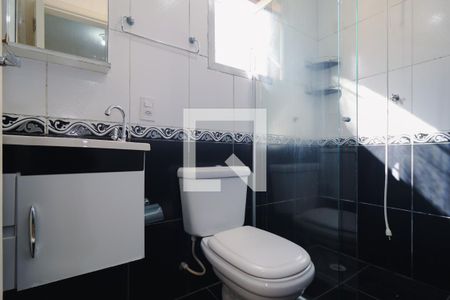 Banheiro da Suíte de apartamento para alugar com 1 quarto, 60m² em Jardim Maria Rosa, Taboão da Serra