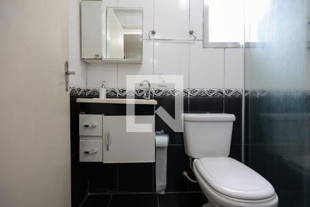 Banheiro da Suíte de apartamento à venda com 1 quarto, 60m² em Jardim Maria Rosa, Taboão da Serra
