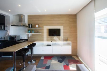 Studio de kitnet/studio para alugar com 1 quarto, 38m² em Chácara Santo Antônio (zona Sul), São Paulo