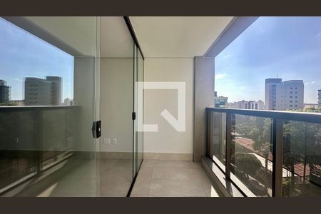 Varanda  de apartamento à venda com 2 quartos, 71m² em Sion, Belo Horizonte