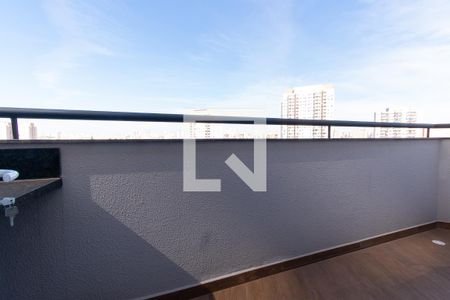 Varanda da Sala de apartamento para alugar com 1 quarto, 45m² em Vila Prudente, São Paulo