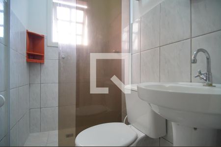 Banheiro de kitnet/studio para alugar com 1 quarto, 33m² em Vila Nova, Novo Hamburgo